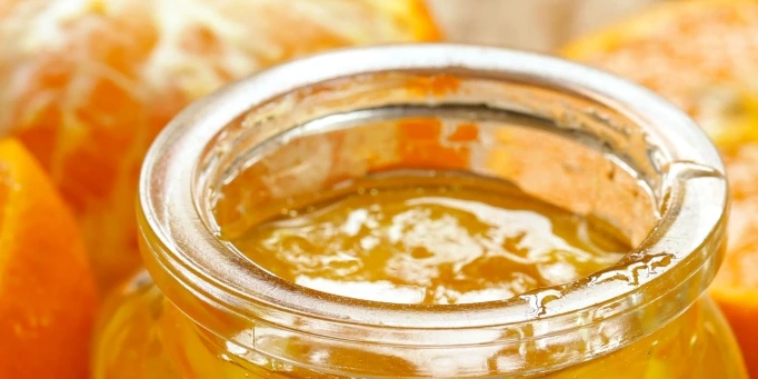 Jar of marmalade